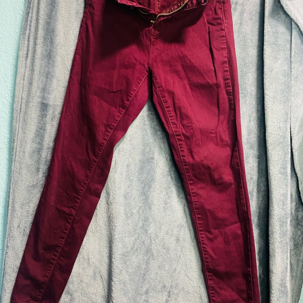 Kids Maroon Trousers